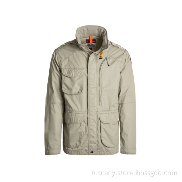 Custom Color Quilted Warm Thick Men`s Coat